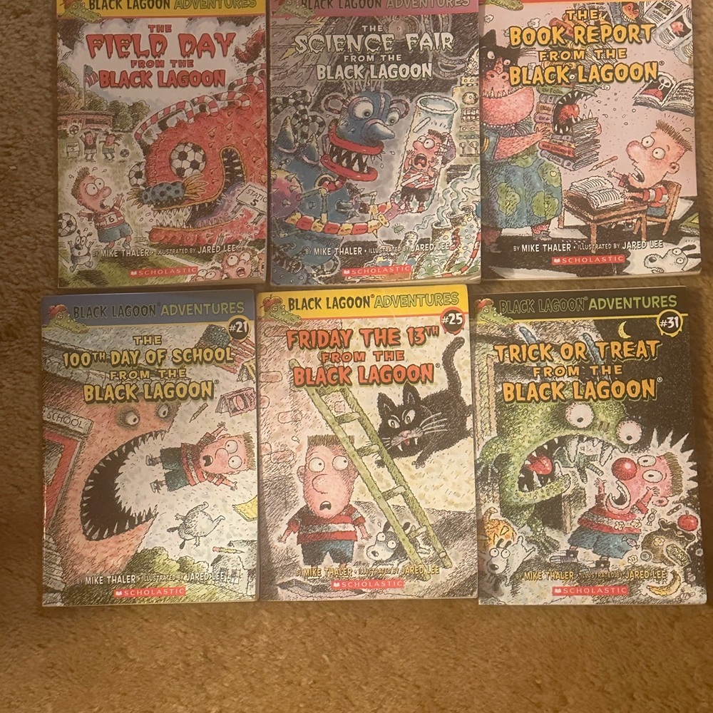 Black Lagoon Adventures Books